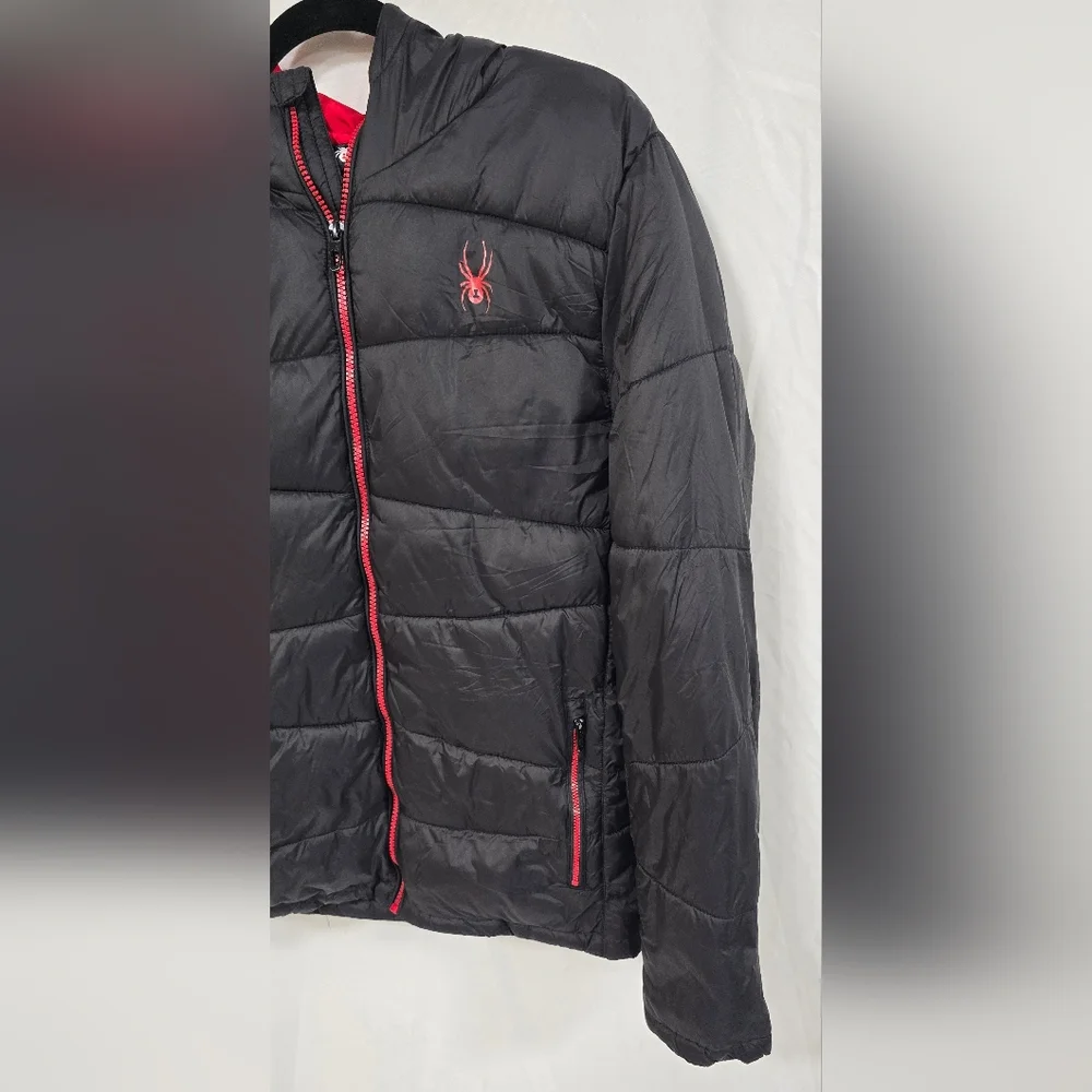 Spyder men S/P Nexus jacket black / red insulated puffer gorpcore hiking outside